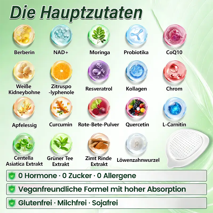 Offizieller Store | ☀️☀️ Timilk® Moringa · Berberin × NAD+ 10-in-1 Advanced Nano-Mikronadel-Patch (Nur einmal täglich anwenden – sichtbare Veränderungen in 7 Tagen)