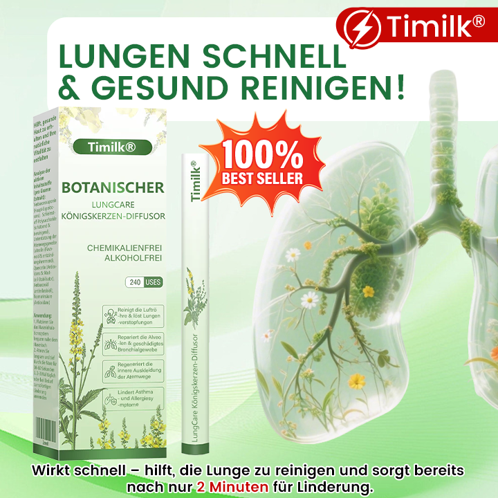Timilk® Botanical LungCare Königskerze-Diffusor
