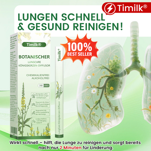 Timilk® Botanical LungCare Königskerze-Diffusor