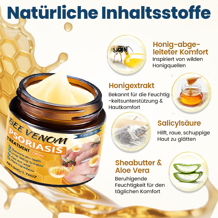 Timilk® BeeVenom Psoriasis-Behandlungscreme