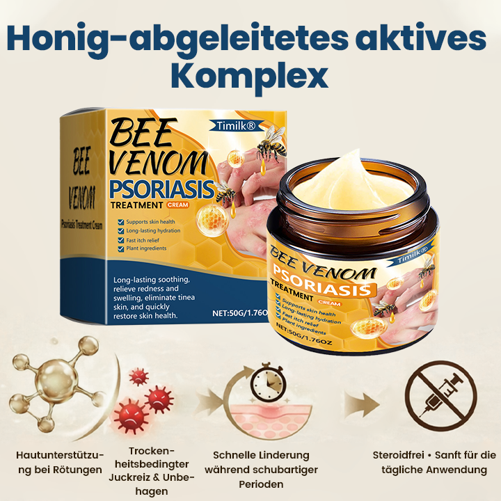 Timilk® BeeVenom Psoriasis-Behandlungscreme