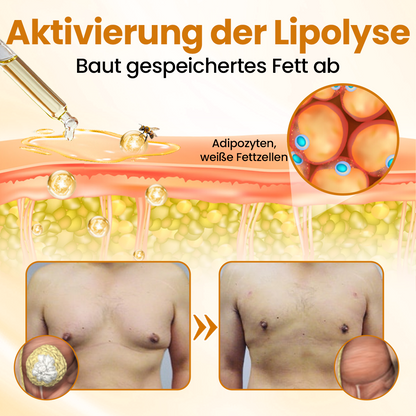 🔥 BRUST-KONTUR-UPGRADE FÜR MÄNNER 💪 Biancat® VenomDefine Pro Brust-Modellierungsöl 🐝 Tägliche Unterstützung mit Bienengift für eine festere und definiertere Brust