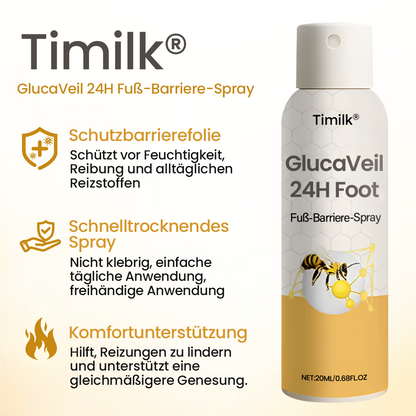 Timilk® GlucaVeil 24H Fuß-Barriere-Spray