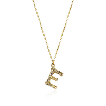 Initialen-Anhänger-Halskette｜(Letter A-Z)